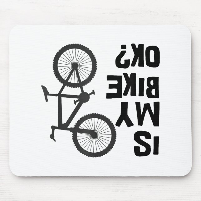 Är min bike okej, kul Mountain Bike? Musmatta (Framsidan)
