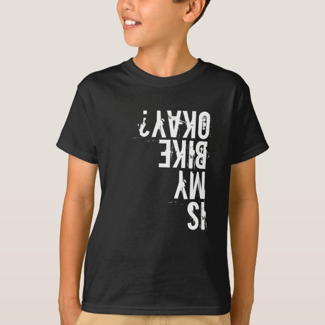 Är min bike okej? t shirt (Framsida)