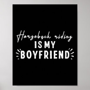 är min boyvän Funny design Poster