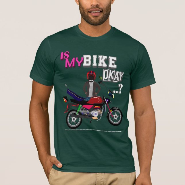 Är min cykel ok  t shirt (Framsida)