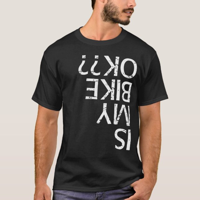 är min cykel ok t shirt (Framsida)