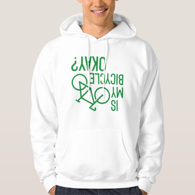 Är min cykel okej hoodie (Framsida)