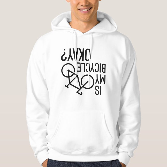 Är min cykel okej? hoodie (Framsida)