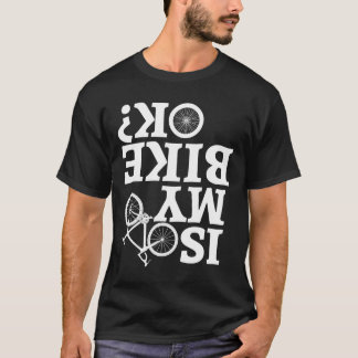 Är min cykel okej krasch triathlon utförscykling t shirt
