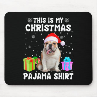 Är min engelska julbulldog Hund Pajama Puppy L Musmatta