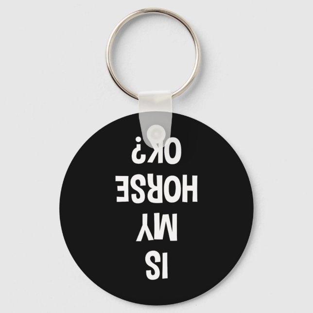 Är min häst okej? nyckelring (Framsida)