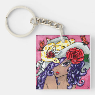 "Är min hatt sagolik! "Nyckelring