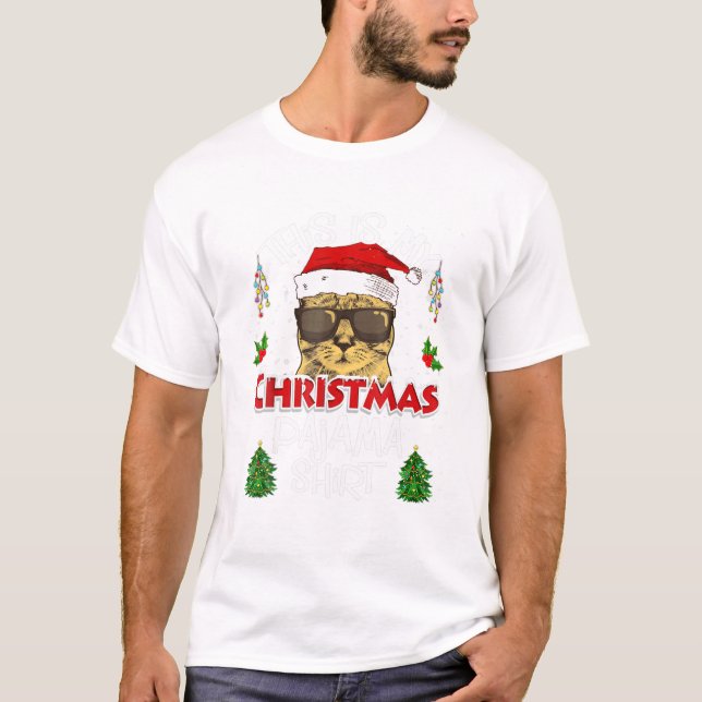 är min julpyjamas t shirt (Framsida)