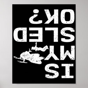 Är min ledade Snö-skada orsakad av motorsåld Poster