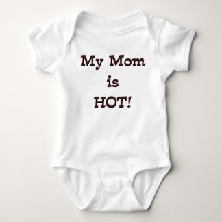 Är min mamma för KRW den hoade gulliga babyhumorn Tröja