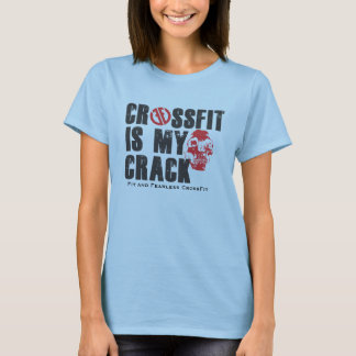 är min oförskräckt spricka - som är färdig och tee shirt