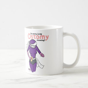 Är min ostomy visning? Mugg