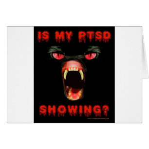 Är min PTSD visningen? Hälsningskort