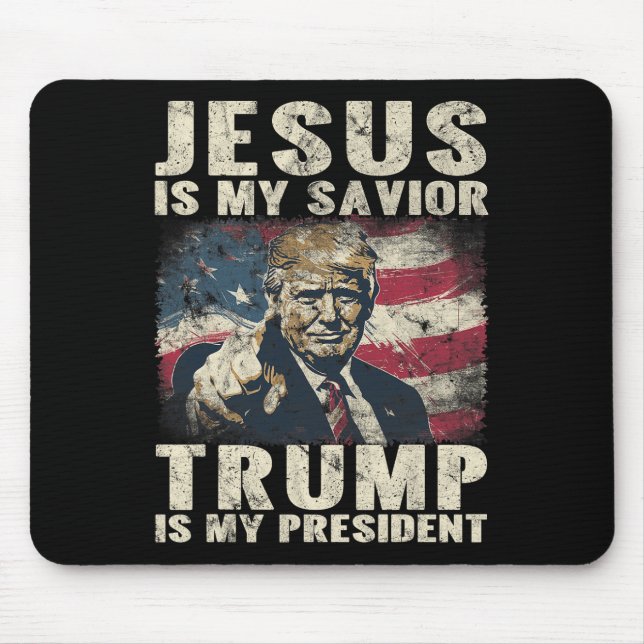 Är min Savior Trump min president 2024 American F Musmatta (Framsidan)