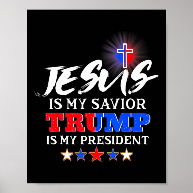 Är min Savior Trump min president Christian? Poster (Framsidan)