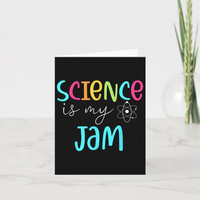 Är min Sylt Cute Science-lärares uppskattning? Kort (Framsida)