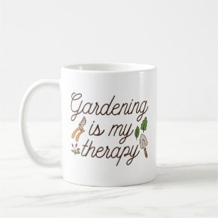 är min terapi kaffemugg