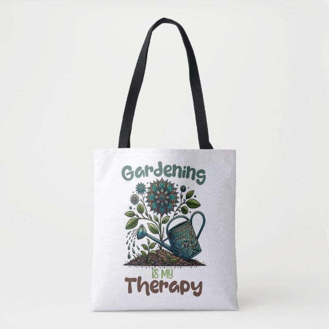 är min terapiblytotebag tygkasse (Framsida)