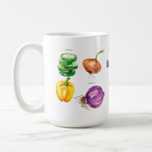 är min terapigrav för grönsaksbevattning kaffemugg