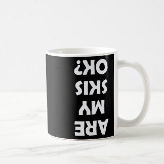 Är mina skidor okej kaffemugg