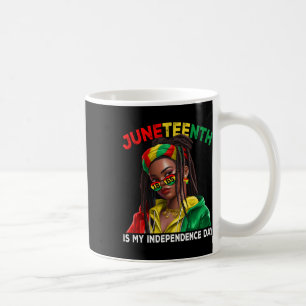 Är mina svarta flickor i Independence day? Kaffemugg