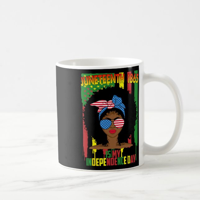 Är mina svarta kvinnor i Independence day 4 juli 4 Kaffemugg (Höger)