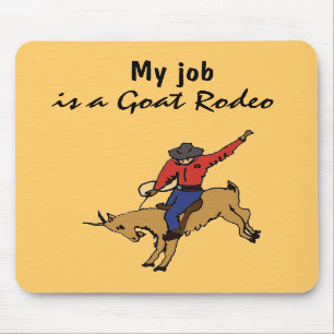 Är mitt jobb AR en getRodeo Mousepad Musmatta