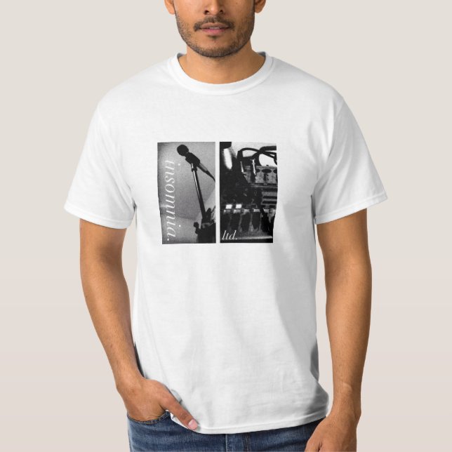 "Är musik den liv" utslagsplatsen T-shirt (Framsida)
