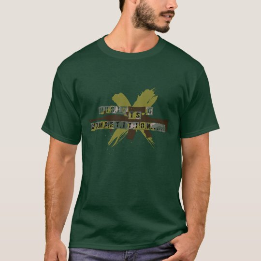 "Är musik en konkurrens ", T Shirt