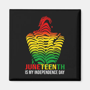 Är My Independence day Afro American African 1865? Magnet