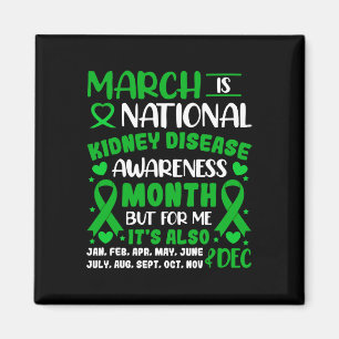 Är National Kidney Disease Awareness Month Manar W Magnet