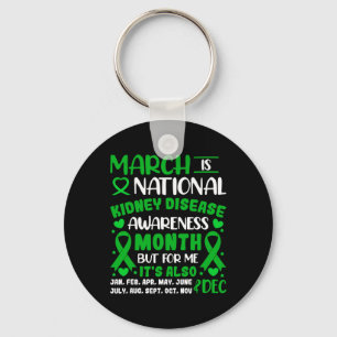 Är National Kidney Disease Awareness Month Manar W Nyckelring