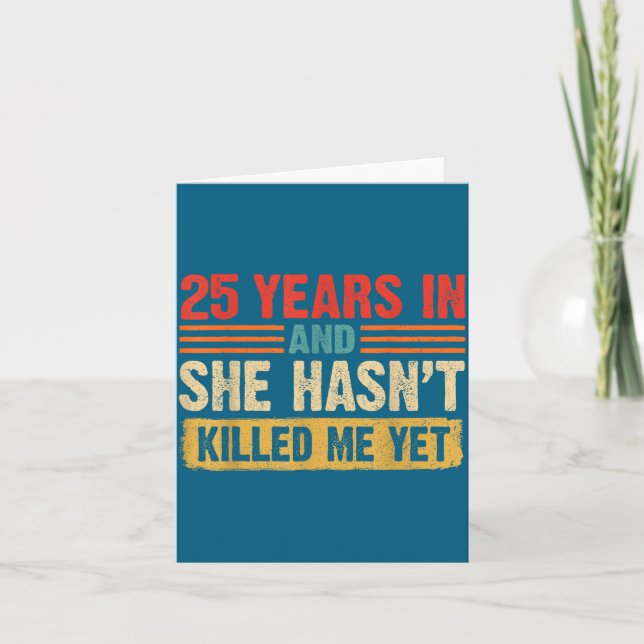År Och 25-årsjubileum 25 Hon Har Inte Kort (Framsida)