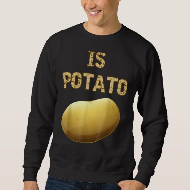 Är potatis enligt vad som framgår på TV-sändning s Lång Ärmad Tröja (Framsida)