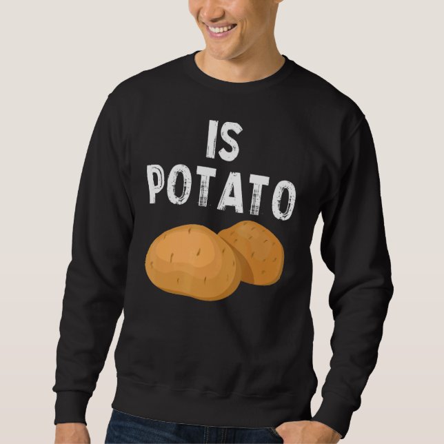 Är potatis enligt vad som framgår på TV-sändning s Lång Ärmad Tröja (Framsida)