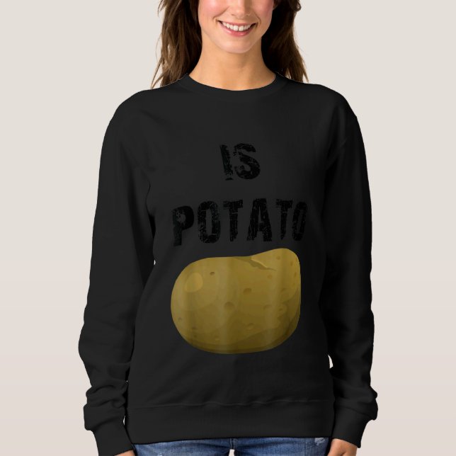 Är potatis enligt vad som framgår på TV-sändning s T Shirt (Framsida)