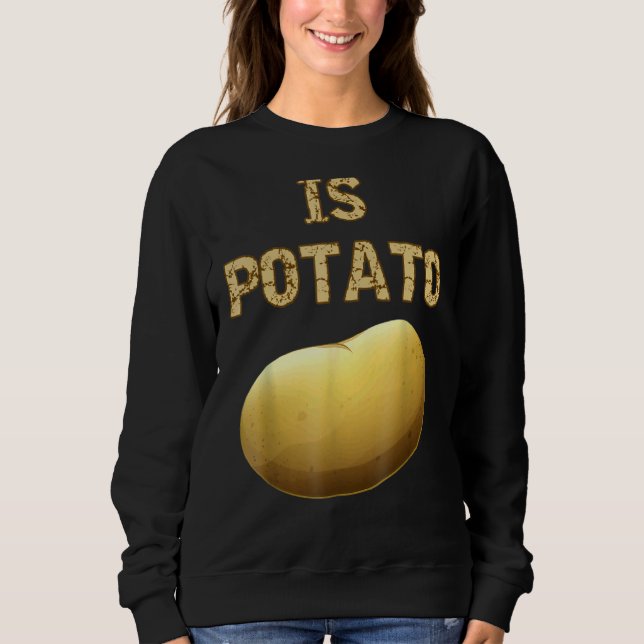 Är potatis enligt vad som framgår på TV-sändning s T Shirt (Framsida)