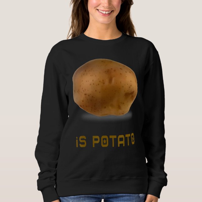 Är potatis enligt vad som framgår på TV-sändning s T Shirt (Framsida)