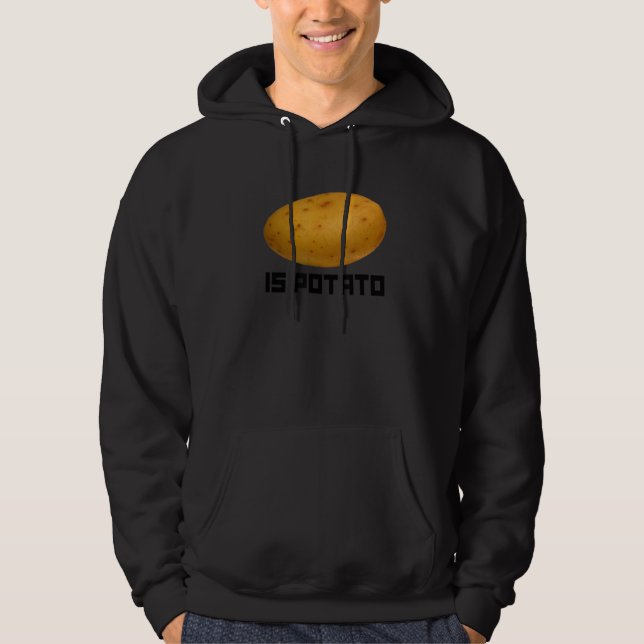 Är potatis enligt vad som framgår på TV-sändningar Hoodie (Framsida)