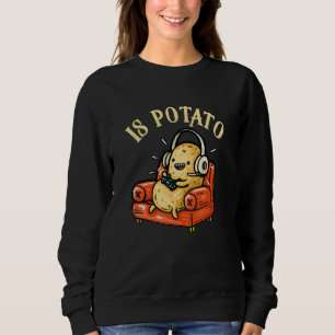 Är potatis enligt vad som visas på TV i sena kväll T Shirt