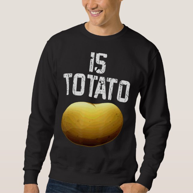 Är potatis enligt vad som visas på TV-premien för  Lång Ärmad Tröja (Framsida)