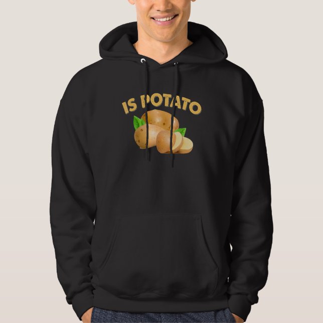Är potatis enligt vad som visas på TV-presenningen Hoodie (Framsida)