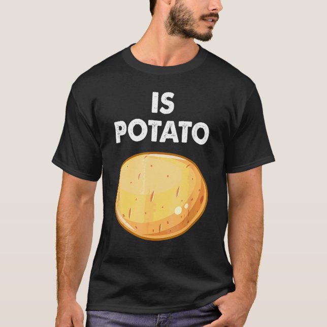 Är potatis enligt vad som visas på TV-sändningar i T Shirt (Framsida)