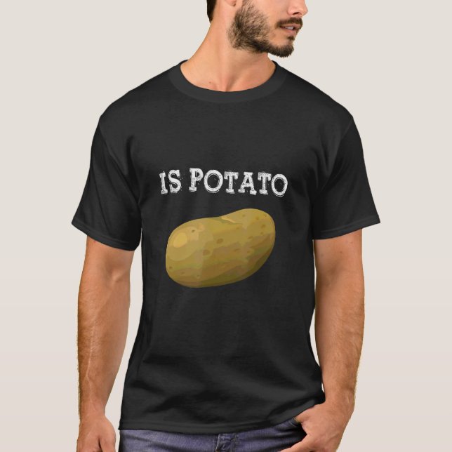 Är potatis enligt vad som visas på TV-sändningar i T Shirt (Framsida)