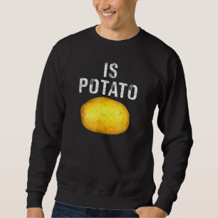 Är potatis i tv enligt vad som ses på sent natt är lång ärmad tröja