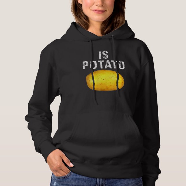Är potatis i tv enligt vad som ses på sent natt är t shirt (Framsida)