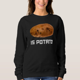 Är potatis i tv enligt vad som visas på sena kväll t shirt