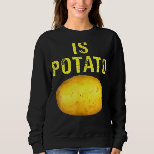 Är potatis i tv enligt vad som visas på sena kväll t shirt