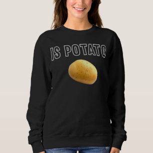 Är potatis i tv enligt vad som visas på sena kväll t shirt