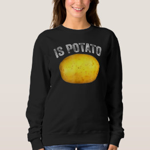 Är potatis i tv enligt vad som visas på sena kväll t shirt